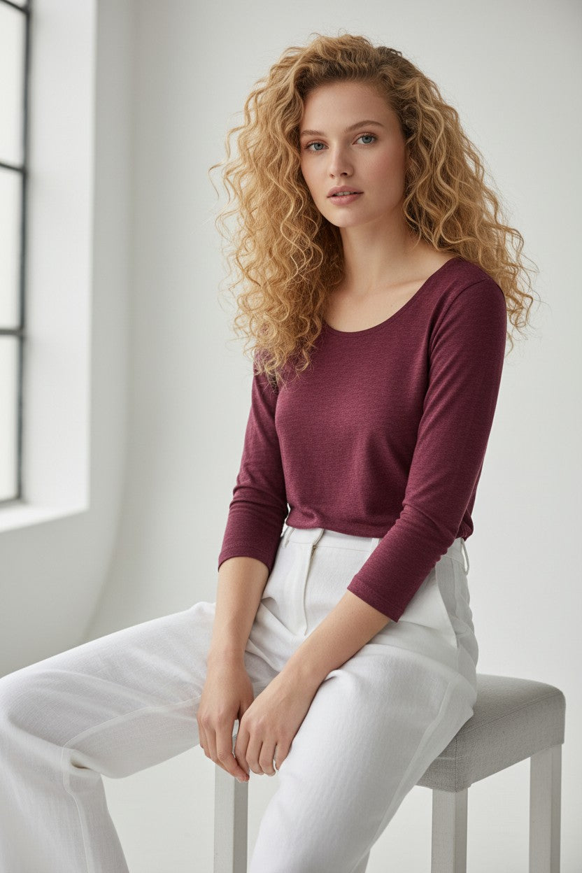 Tezenis Thermal Extrafine Merinos Wool-Lana palaidinė M dydis | Merino vilnos palaidinė