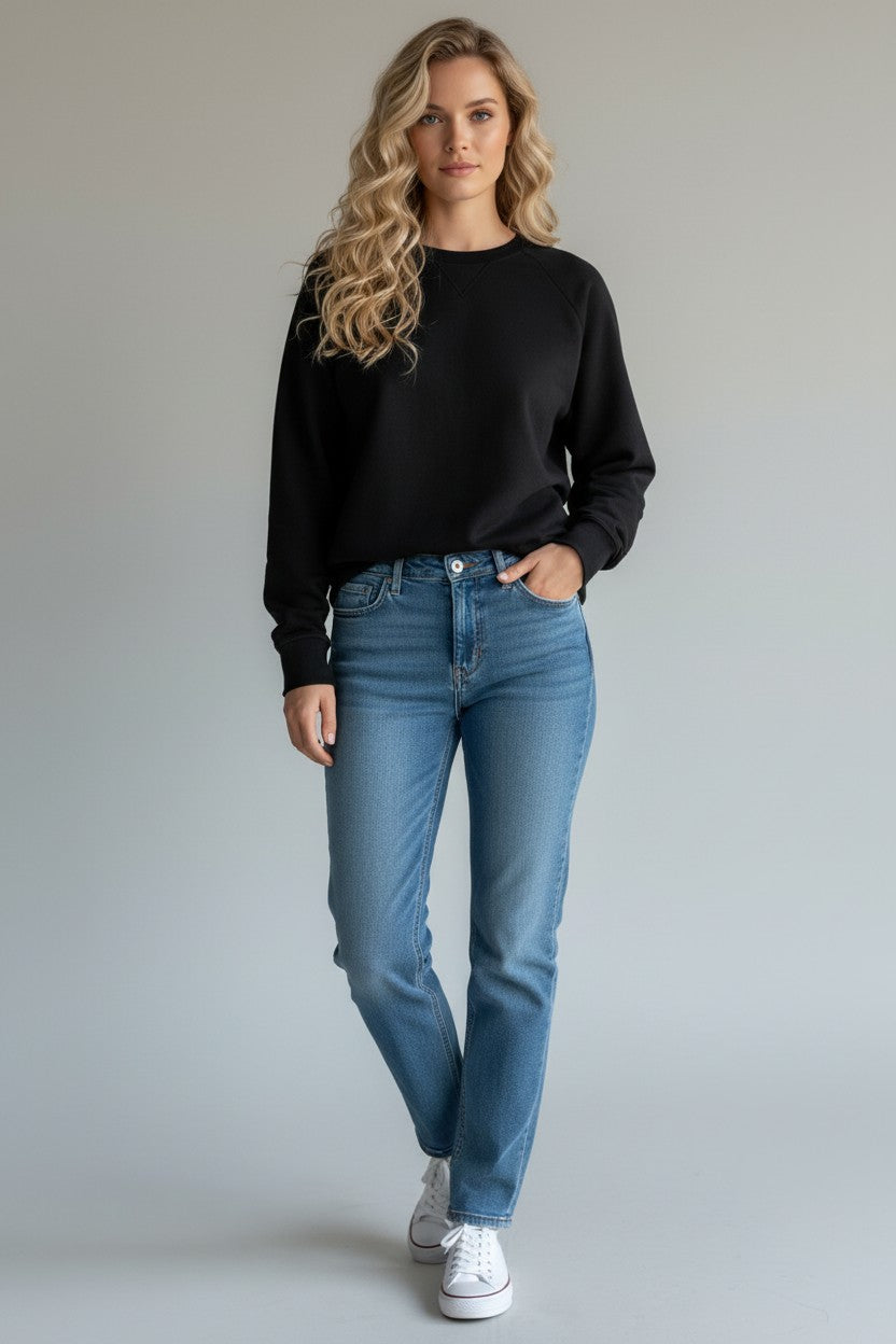 Tezenis juodas džemperis XL dydis | About Me Outlet